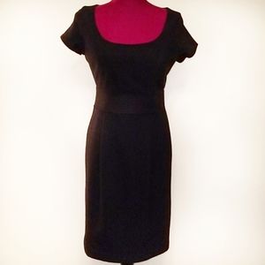 Banana Republic Black Wool Dress